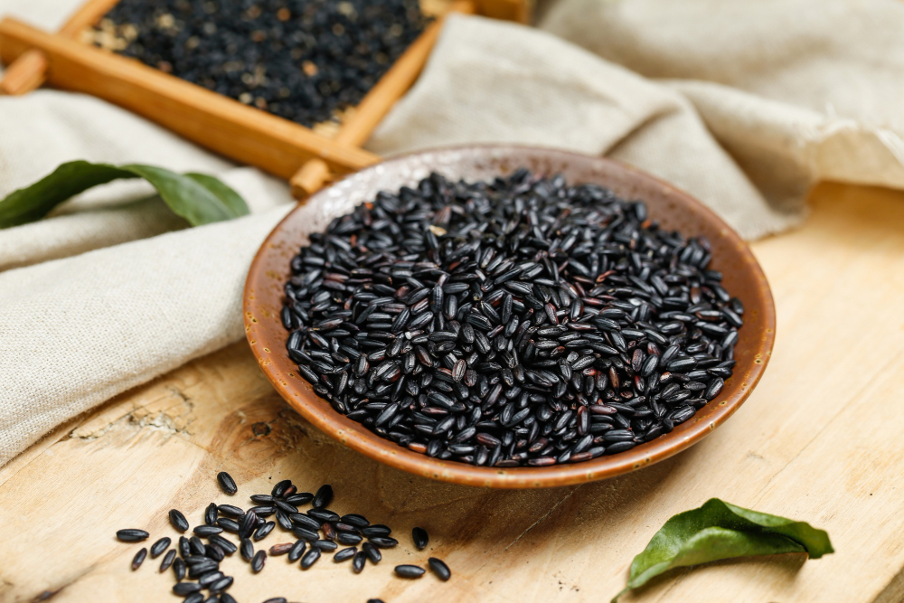 organic black rice